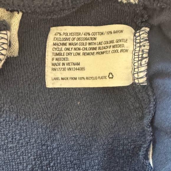 Women’s Colsie blue lounge casual pull-on shorts M - Picture 4 of 4